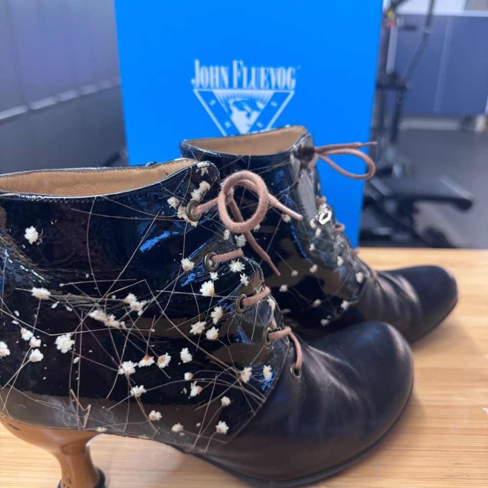 John Fluevog Rose Dunn Bellevue Ankle Boot